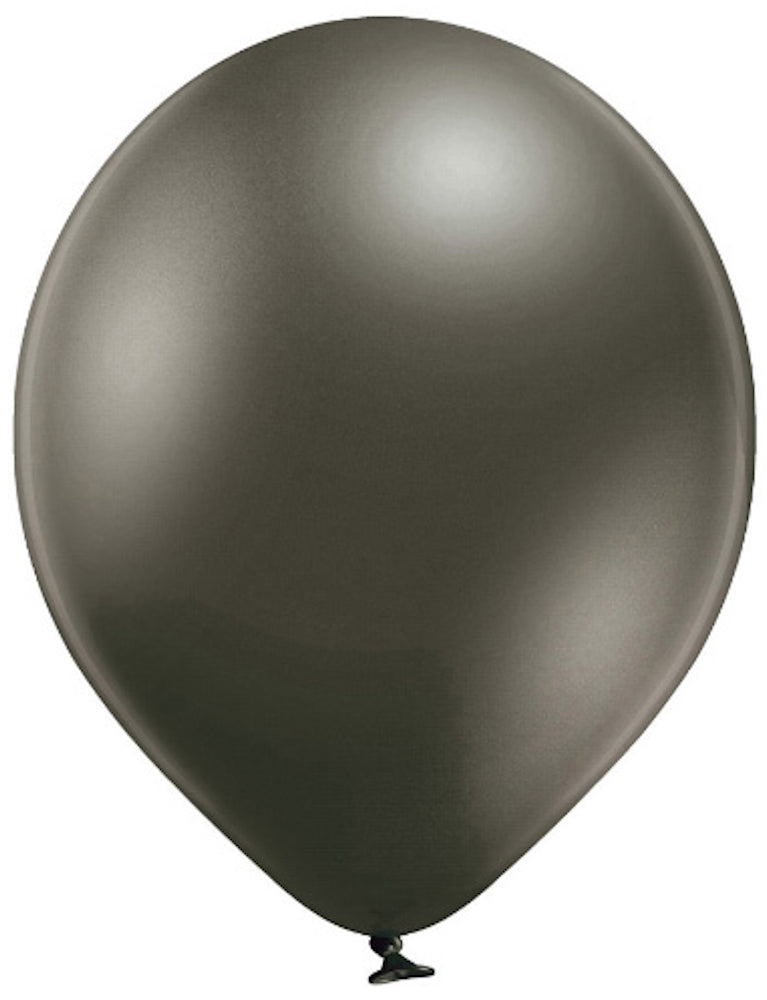Belbal 609 Glossy Anthracite Anthrazit 30cm 12" D11 Latex Luftballons