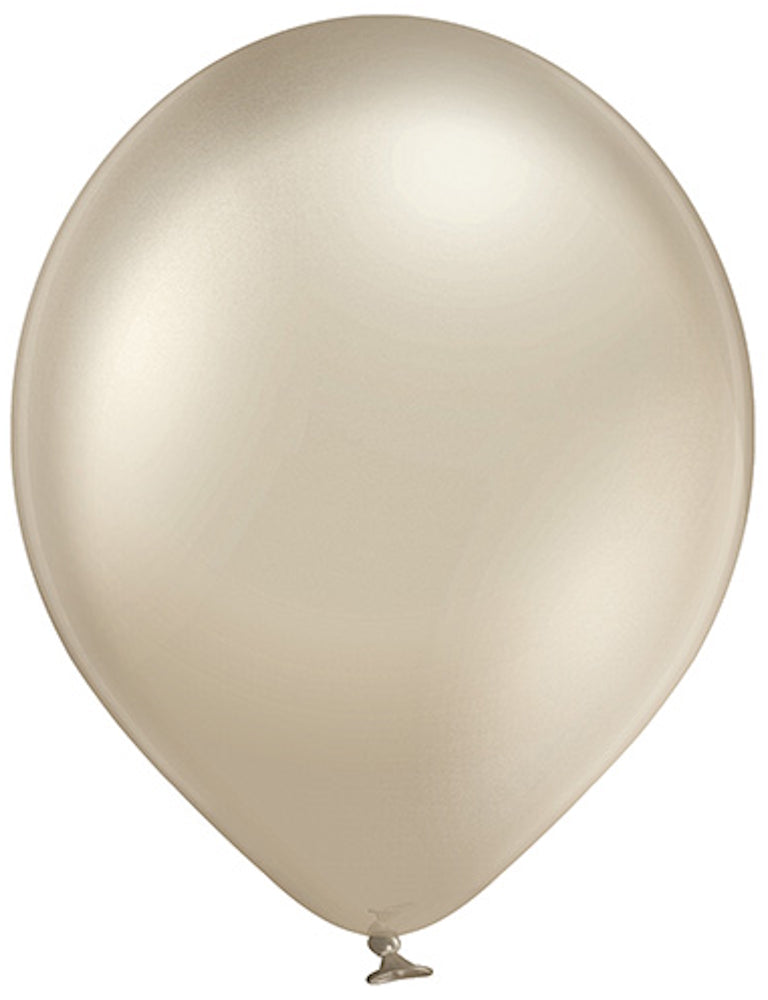 Belbal 611 Glossy Light Almond Braun 30cm 12" D11 Latex Luftballons