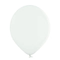 Belbal 002 Pastel White Weiß 30cm 12" B105 Latex Luftballons