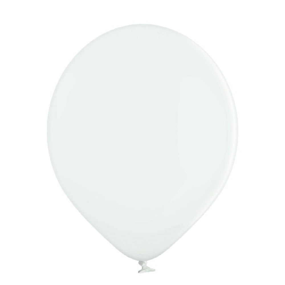 Belbal 002 Pastel White Weiß 43cm 17" B150 Latex Luftballons