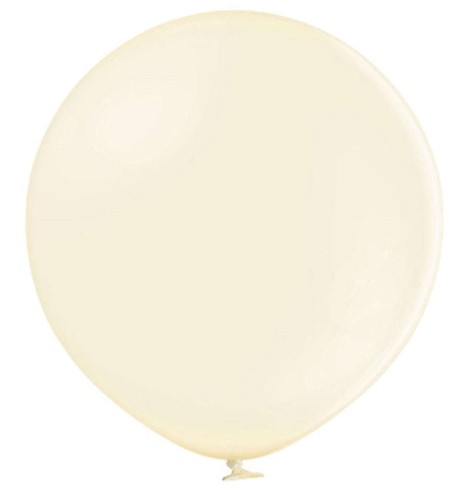 Belbal 016 Pastel Vanilla Vanille 61cm 24" B250 Latex Luftballons