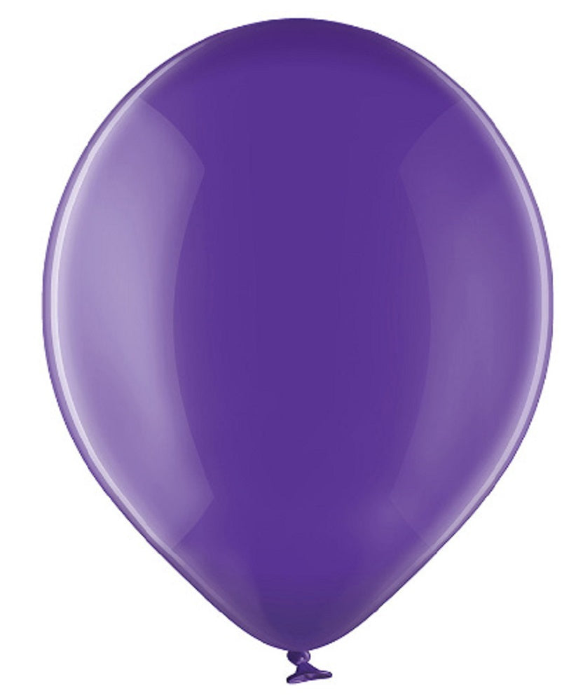 Belbal 023 Crystal Quartz Purple Lila 27,5cm 11" B95 Latex Luftballons