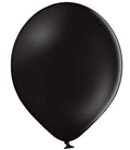 Belbal 025 Pastel Black Schwarz 12,5cm 5" D5 Latex Luftballons