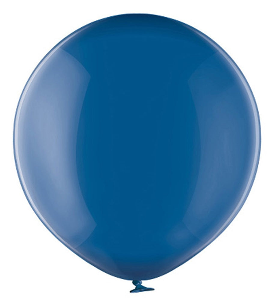 Belbal 033 Crystal Blue Blau 61cm 24" B250 Latex Luftballons