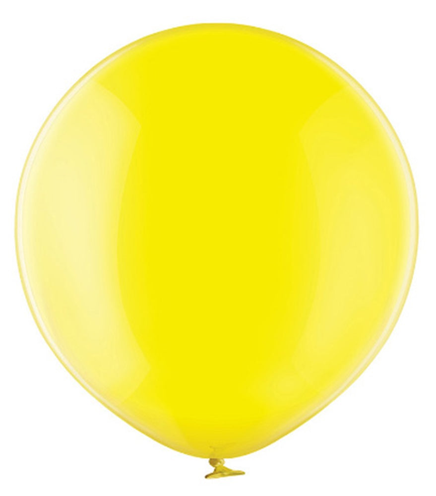 Belbal 036 Crystal Yellow Gelb 61cm 24" B250 Latex Luftballons