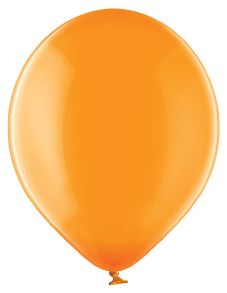 Belbal 037 Crystal Orange 23cm 9" B75 Latex Luftballons