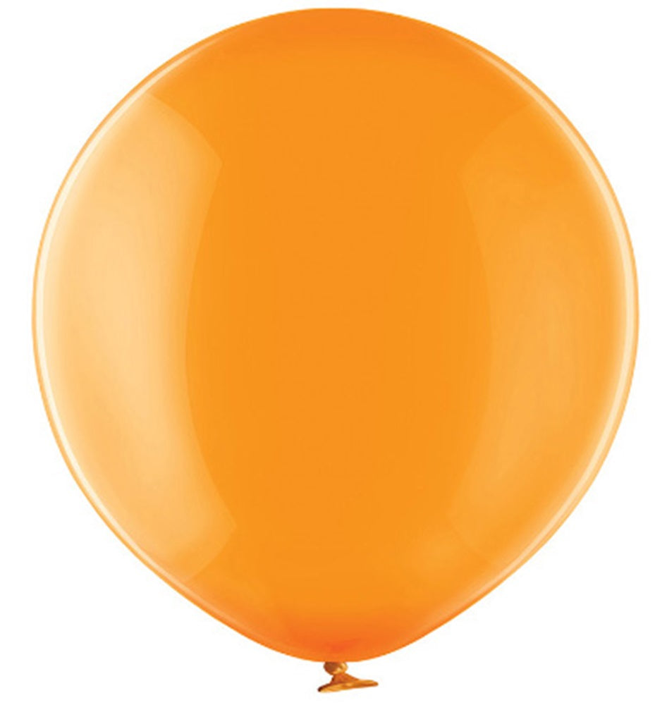 Belbal 037 Crystal Orange 90cm 36" B350 Latex Luftballons