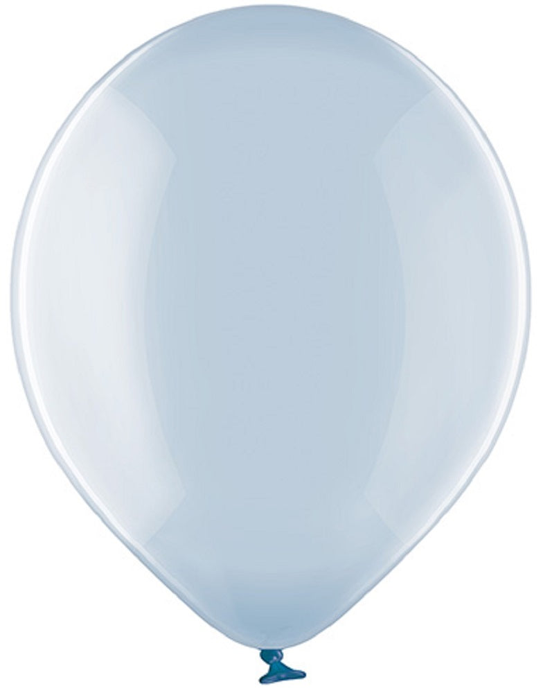 Belbal 042 Crystal Soap Blue Blau 27cm 10,5" B85 Latex Luftballons