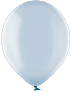 Belbal 042 Crystal Soap Blue Blau 30cm 12" B105 Latex Luftballons