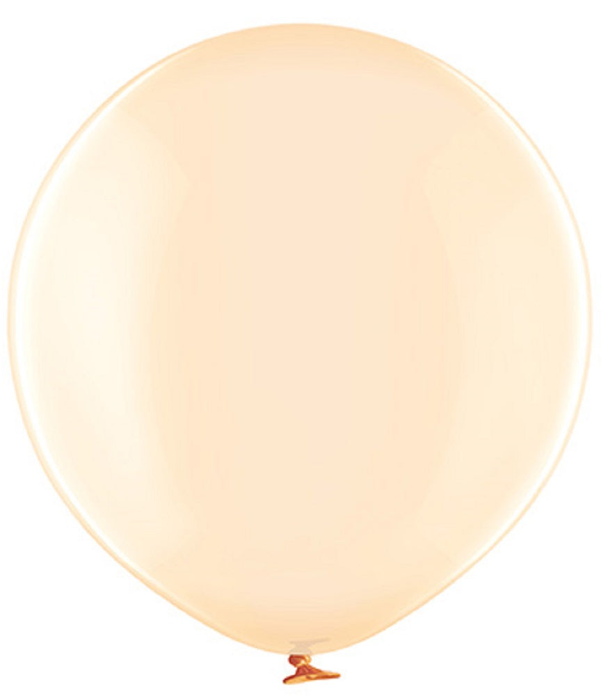 Belbal 047 Crystal Soap Orange 61cm 24" B250 Latex Luftballons