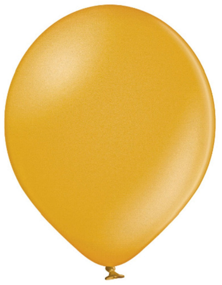 Belbal 060 Metallic Gold 30cm 12" B105 Latex Luftballons