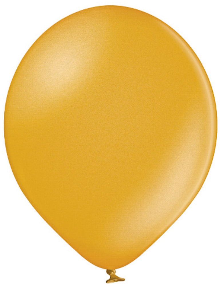 Belbal 060 Metallic Gold 43cm 17" B150 Latex Luftballons