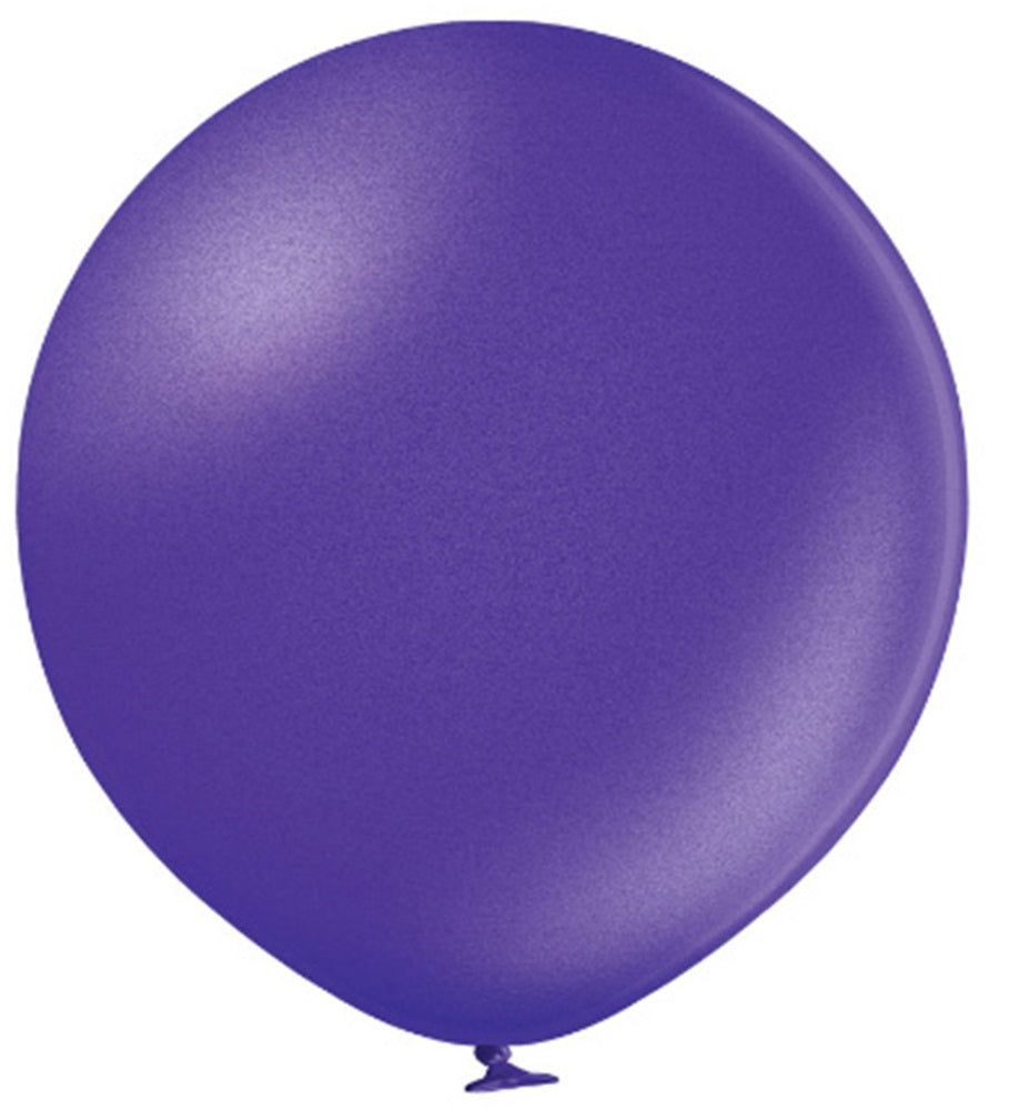 Belbal 062 Metallic Purple Lila 90cm 36" B350 Latex Luftballons
