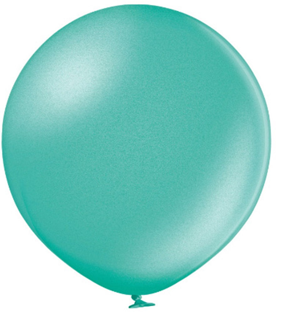Belbal 063 Metallic Green Grün 61cm 24" B250 Latex Luftballons