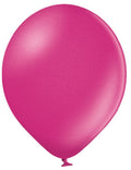 Belbal 064 Metallic Fuchsia Magenta 30cm 12" B105 Latex Luftballons