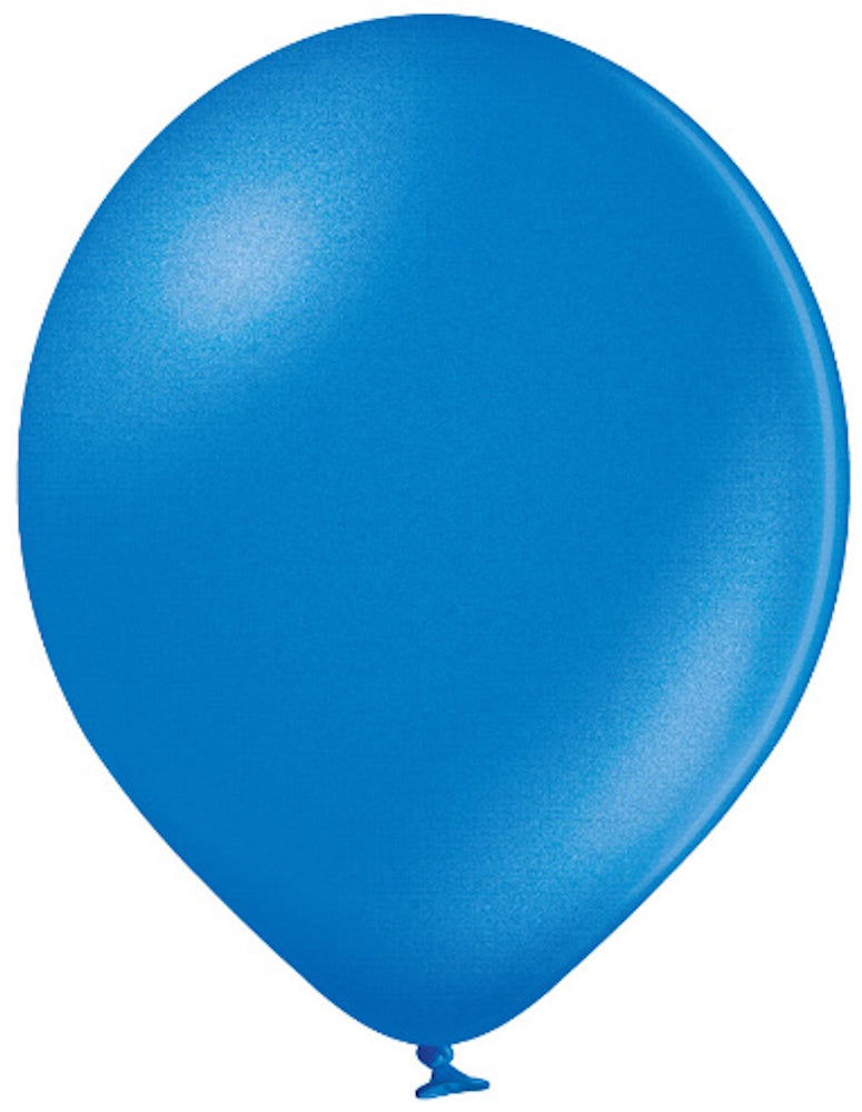 Belbal 065 Metallic Blue Blau 43cm 17" B150 Latex Luftballons