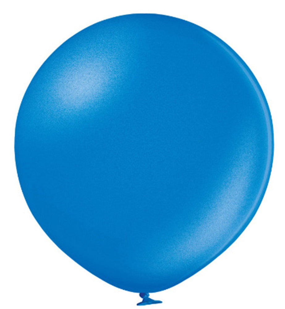 Belbal 065 Metallic Blue Blau 61cm 24" B250 Latex Luftballons
