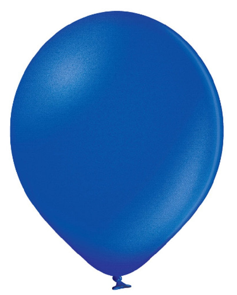 Belbal 079 Metallic Royal Blue Blau 30cm 12" B105 Latex Luftballons