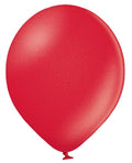 Belbal 080 Metallic Cherry Red Rot 12,5cm 5" D5 Latex Luftballons