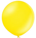 Belbal 082 Metallic Citrus Yellow Gelb 61cm 24" B250 Latex Luftballons