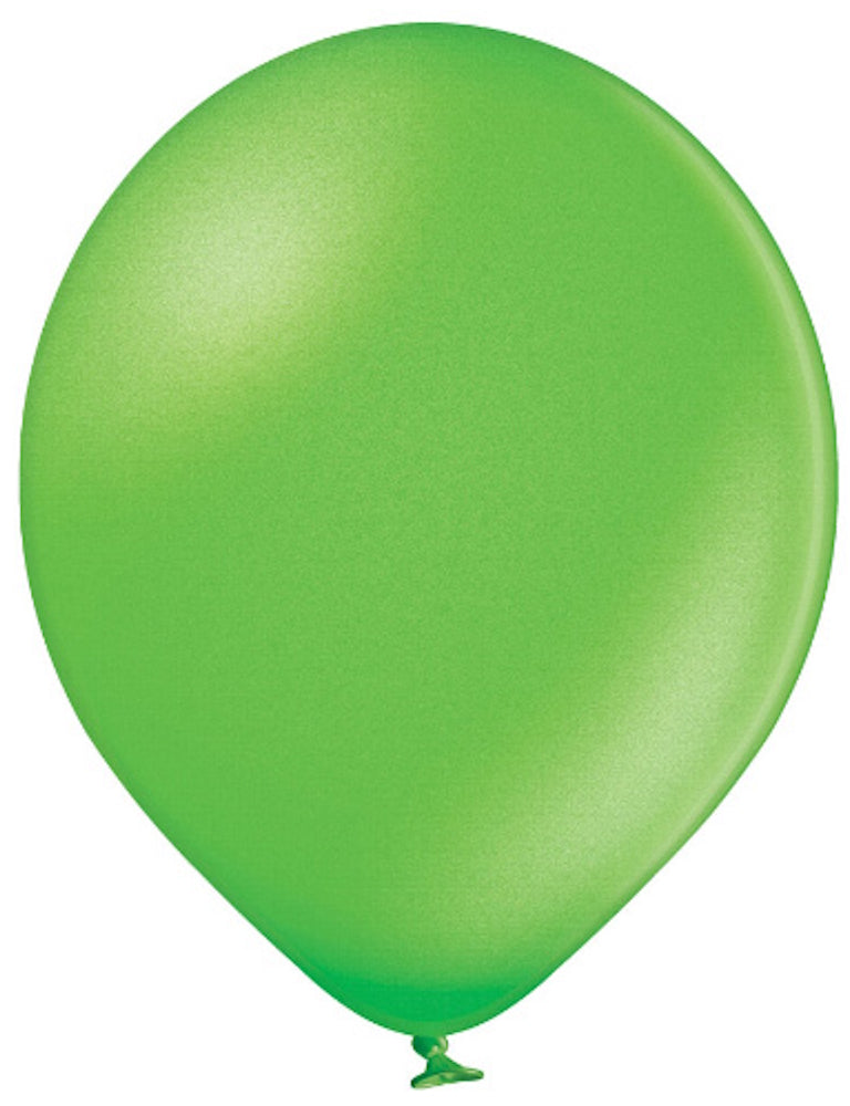 Belbal 083 Metallic Lime Green Grün 43cm 17" B150 Latex Luftballons