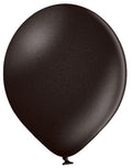 Belbal 090 Metallic Black Schwarz 12,5cm 5" D5 Latex Luftballons