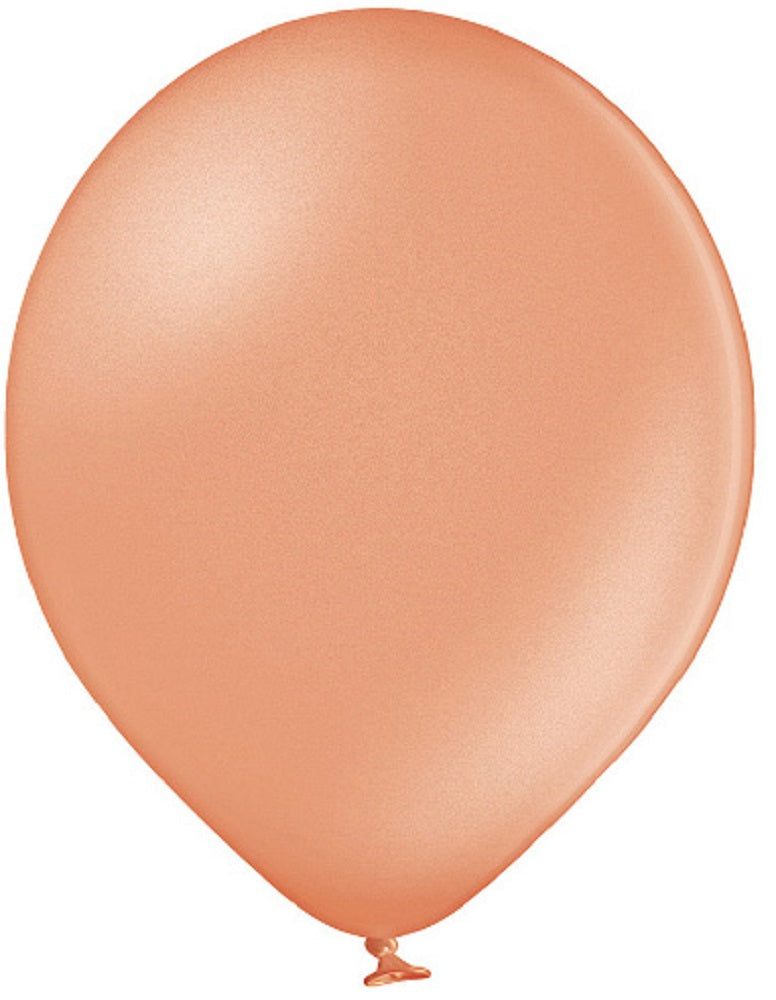 Belbal 091 Metallic Rose Gold 30cm 12" B105 Latex Luftballons