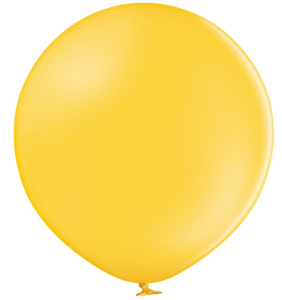 Belbal 117 Pastel Bright Yellow Gelb 90cm 36" B350 Latex Luftballons