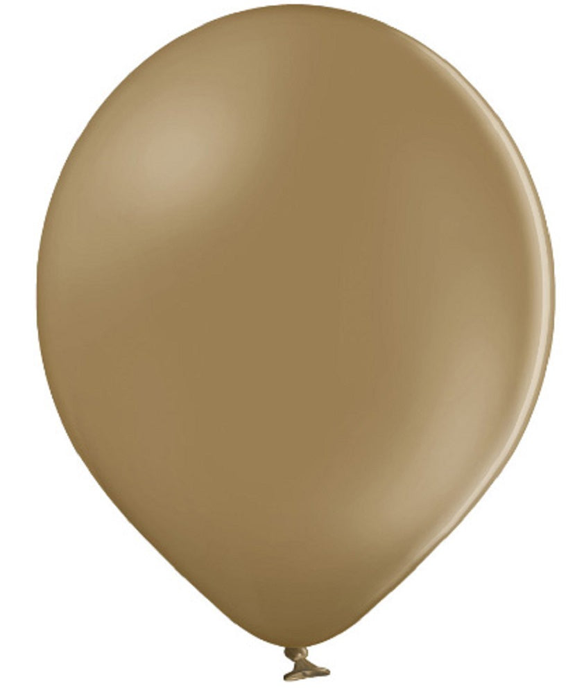 Belbal 150 Pastel Almond Braun 43cm 17" B150 Latex Luftballons