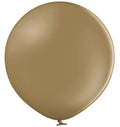 Belbal 150 Pastel Almond Braun 61cm 24" B250 Latex Luftballons