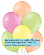 Belbal 330 Neon Assortment 30cm 12" B105 Latex Luftballons