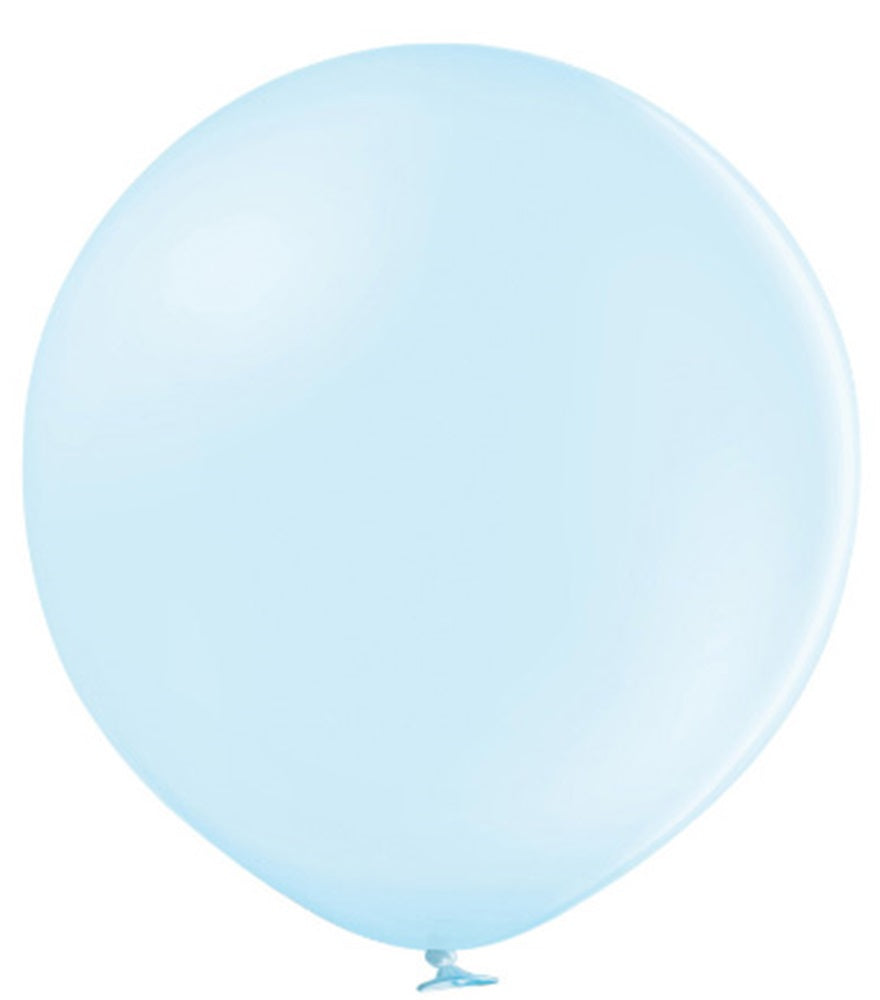 Belbal 449 Pastel Ice Blue Blau 61cm 24" B250 Latex Luftballons