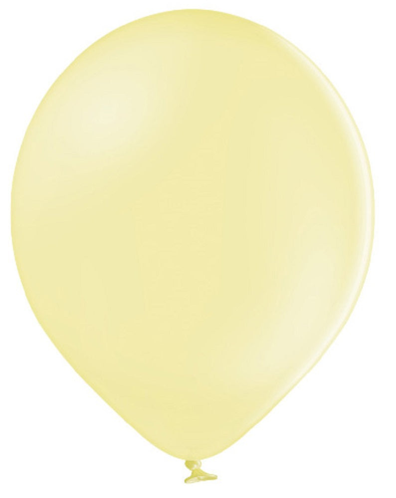 Belbal 450 Pastel Lemon Gelb 23cm 9" B75 Latex Luftballons