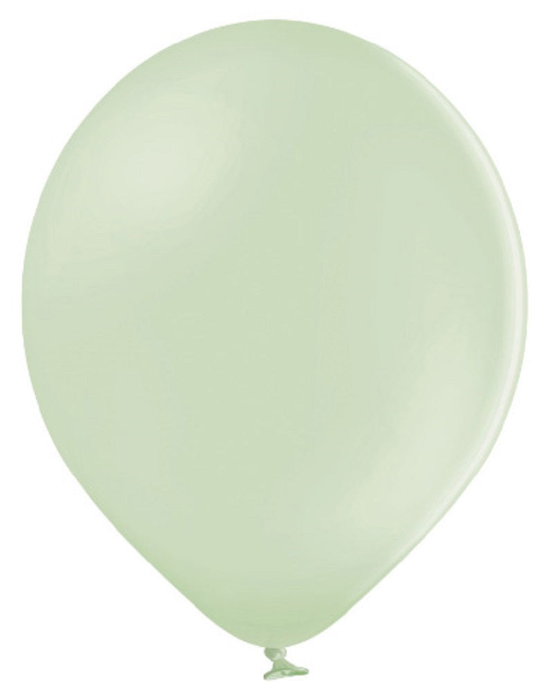 Belbal 452 Pastel Kiwi Cream Grün 23cm 9" B75 Latex Luftballons