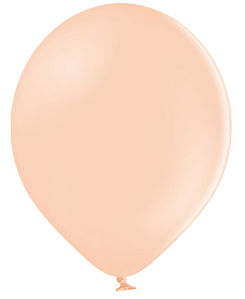 Belbal 453 Pastel Peach Cream Pfirsich 23cm 9" B75 Latex Luftballons