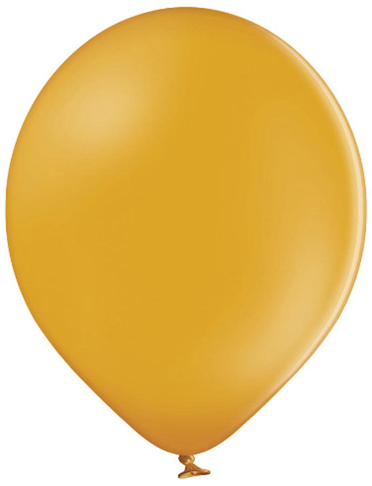 Belbal 491 Pastel Honey Yellow Honiggelb 43cm 17" B150 Latex Luftballons