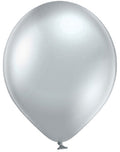 Belbal 601 Glossy Silver Silber 12,5cm 5" D5 Latex Luftballons