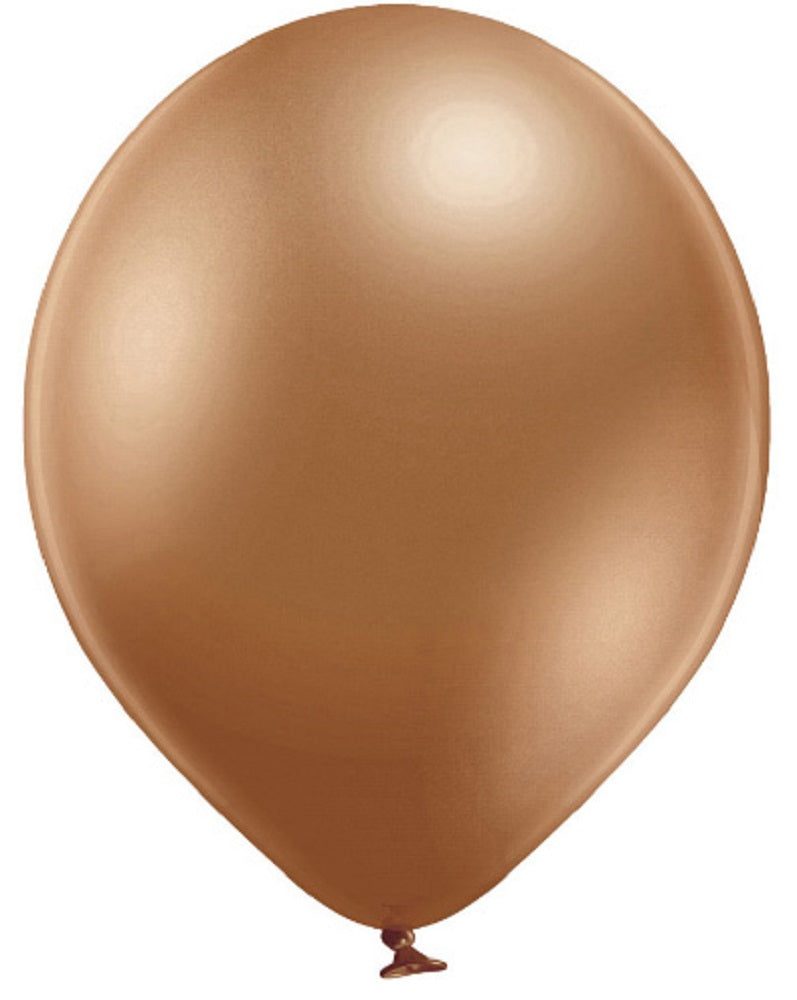 Belbal 607 Glossy Copper Kupfer 12,5cm 5" D5 Latex Luftballons