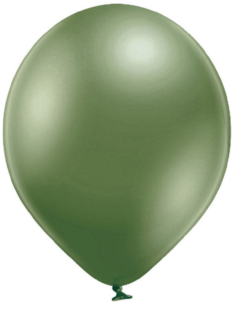 Belbal 608 Glossy Lime Green Grün 12,5cm 5" D5 Latex Luftballons
