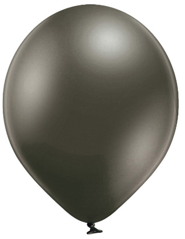 Belbal 609 Glossy Anthracite Anthrazit 30cm 12" B105 Latex Luftballons