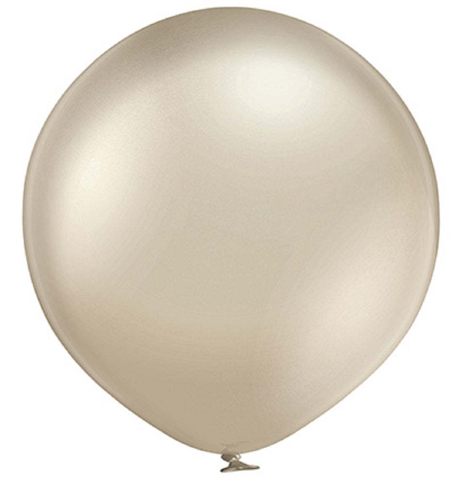 Belbal 611 Glossy Light Almond 61cm 24 Inch B250 Latex Luftballons