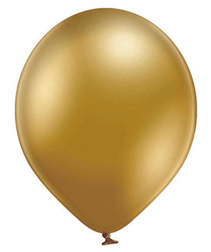 Belbal 616 Glossy Rich Gold 12,5cm 5" D5 Latex Luftballons