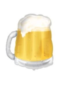 Bierhumpen Bierglas Folienballon 65cm 26"