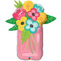 Blumenvase Folienballon - 91cm