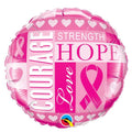 Breast Cancer Inspiration Folienballon 46cm18''