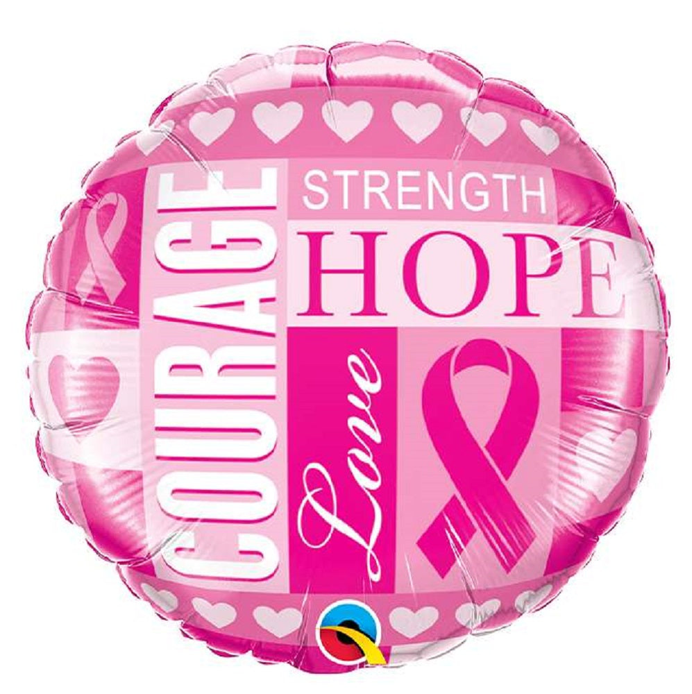 Breast Cancer Inspiration Folienballon 46cm18''