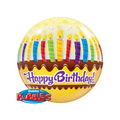 Qualatex Bubble Candles and Frosting 22" 56cm Luftballon