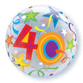 Qualatex Bubble Brilliant Stars 40 22" 56cm Luftballon