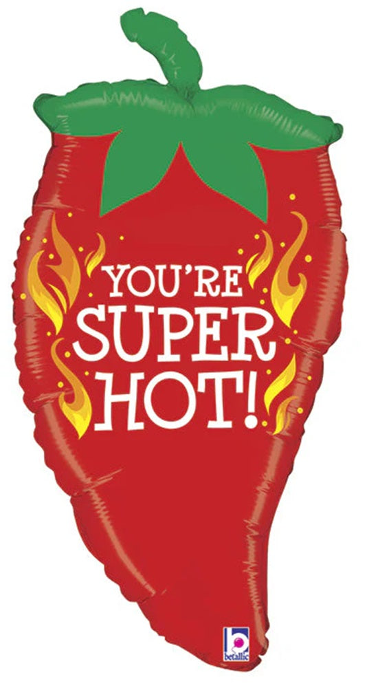 Chilischote You`re super hot Folienballon 81cm 32"
