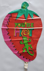 Chilischote You ´re hot Folienballon 73cm 29"